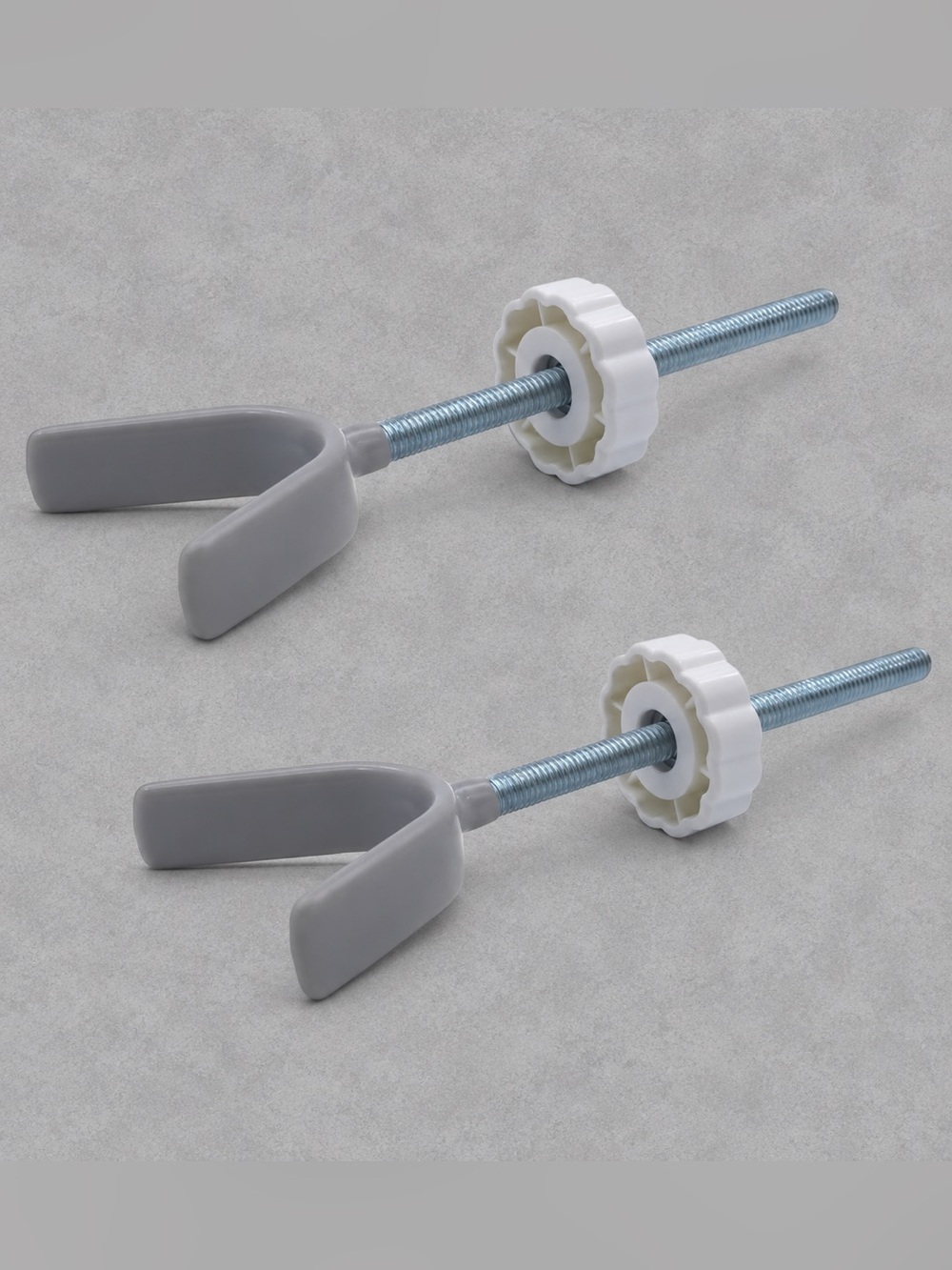 Baby Gate Banister Adapter Y-Spindle Rods (Gray, 8mm) Baby Gate Parts